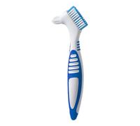 BINGGA Spazzolino per protesi dentaria Spazzolini da denti finti Spazzolino da denti a doppia faccia per la cura della protesi