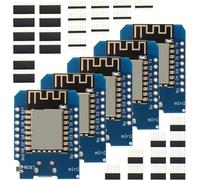 Binghe 5 Pezzi ESP Board, ESP NodeMCU WiFi ESP8266-12F CH340G WLAN Modulo di USB Scheda di Sviluppo Wireless basata su ESP Compatibile con Arduino
