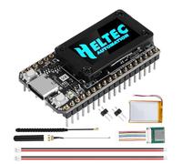 Binghe LoRa ESP32 V4 Board con Meshtastic LoRa ESP32 WiFi Bluetooth Board con GPS / 868MHz Antenne e 3000mah batterie 0.96″ OLED Display 1262 Chip ESP32-S3R2 MCU 16M Flash con Arduino IoT Meshtastic