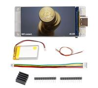 Binghe NerdMiner V2 Pro 117KH/s ESP-S3 Modulo, NerdMiner V2 ESP-32-S3R8 con Batterie T Display S3 Bitcoin Solo Lotterie e 1,9″ TFT-Farbbildschirm Modulo Typ-C WiFi/BLE Compatibile con NerdMiner V2