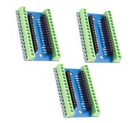 Binghe Scheda di Estensione 3 pezzi, Adattatore Nano IO Shield V1.0, Scheda di espansione semplice per Arduino