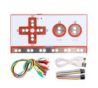 Binghe Set M-K-completo Kit Deluxe per la scheda controller, Include cavo dati USB, morsetti a coccodrillo e cavi di ponticello, perfetto per l'istruzione e l'innovazione fai-da-te.