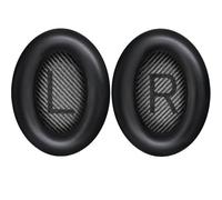 Bingle Cuscinetti Auricolari di Ricambio per Bose Cuffia, Cuscino compatibile con Quietcomfort 35 QC35 and Quiet Comfort 35 II QC35 II(1Pair Nero)