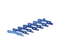 BINGNU 7PCS Barre di Installazione del Tavolo del Router di precisione for la Lavorazione del Legno Barre di Installazione della Distanza di Prova della profondità della Lega di Alluminio