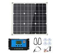 BINGNU Kit Pannello Solare Pannello Solare 80W Pannello Solare Monocristallino Pannello Solare Fotovoltaico Pannello di Generazione di Energia Solare Modulo Fotovoltaico Alta efficienza