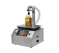 BINGNU Macchina di riempimento completamente automatica for la distribuzione di liquidi viscosi, salsa di sesamo, olio commestibile e colla, tipo di pesatura del flusso