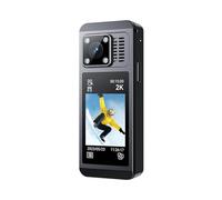 BINGNU Mini Body Camera, Body Cam, Mini HD Body Camera 4K Sport Camera Hotspot Anti-shake Cam Sport DV con visione notturna Videocamera registratore a infrarossi per sicurezza, riunioni, lavoro