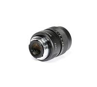 BINGNU Obiettivo zoom, obiettivo varifocale, Obiettivo for film TV CCTV F1.4 da 25 mm+attacco C+paraluce in metallo per video industrialeVideo industriale