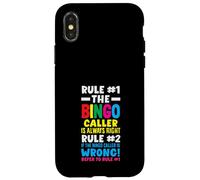 Bingo Caller ha sempre ragione Bold Fun Custodia per iPhone X/XS