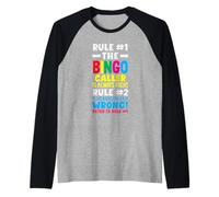 Bingo Caller ha sempre ragione Bold Fun Maglia con Maniche Raglan