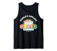 Bingo Caller World's Coolest Bingo Hall Gioco Night Humor Canotta