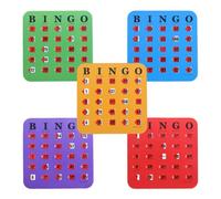 Bingo Cards For Seniors Fun Game Fingertip Slide Logic Thinking