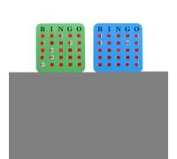 Bingo Cards Riutilizzabile - Set Di Giochi Per Bingo Finestra Scorrevole A 5 Pezzi | Punta Logica Punta Del Gioco Della Festa La Festa, Ufficio, Riunioni, Campeggio, Viaggi E Intrattenimento Domestico
