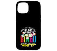 Bingo Come mai tutti gli altri urlano il bingo Custodia per iPhone 15
