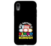 Bingo Cosa Succede A Soggiorni Al Bingo Player Custodia per iPhone XR