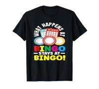 Bingo Cosa Succede A Soggiorni Al Bingo Player Maglietta