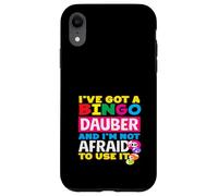 Bingo Dauber non ha paura di usarlo divertente detto Custodia per iPhone XR