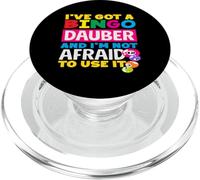 Bingo Dauber non ha paura di usarlo divertente detto PopSockets PopGrip per MagSafe