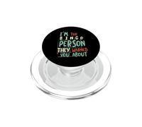 Bingo divertente che dice quando giochi a Bingo PopSockets PopGrip per MagSafe