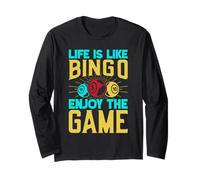 Bingo Game Enjoy The Game Bingo Maglia a Manica