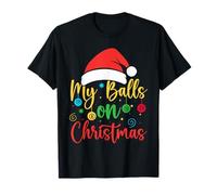 Bingo Game My Balls On Christmas Bingo Maglietta