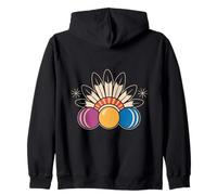 Bingo Game Native American Bingo Felpa con Cappuccio