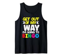 Bingo Get Out Of My Way Sto Andando A Bingo Player Canotta