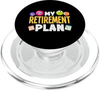 Bingo Il mio piano pensionistico Divertente Amante del gioco PopSockets PopGrip per MagSafe