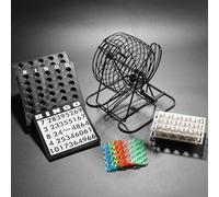 Bingo Lottery Machine - Gioco Deluxe con 75 palline per eventi, feste e serate di gioco