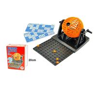 Bingo Lotto Manuale Mini Di 90 Numeri Palle E 12 Cartoni Set Famiglia