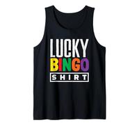 Bingo Lucky Player - Camicia da bingo per appassionati di bingo Canotta