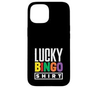 Bingo Lucky Player - Camicia da bingo per appassionati di bingo Custodia per iPhone 15
