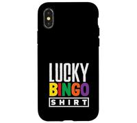 Bingo Lucky Player - Camicia da bingo per appassionati di bingo Custodia per iPhone X/XS