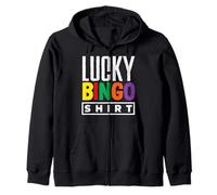 Bingo Lucky Player - Camicia da bingo per appassionati di bingo Felpa con Cappuccio