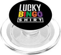 Bingo Lucky Player - Camicia da bingo per appassionati di bingo PopSockets PopGrip per MagSafe