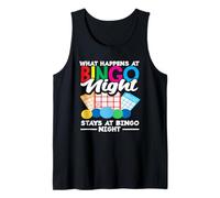Bingo Night Bingo Player Quello che succede rimane Canotta