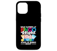 Bingo Night Bingo Player Quello che succede rimane Custodia per iPhone 12/12 Pro