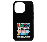 Bingo Night Bingo Player Quello che succede rimane Custodia per iPhone 13 Pro