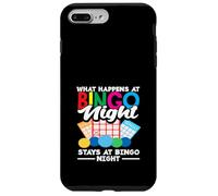 Bingo Night Bingo Player Quello che succede rimane Custodia per iPhone 7 Plus/8 Plus
