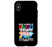 Bingo Night Bingo Player Quello che succede rimane Custodia per iPhone X/XS