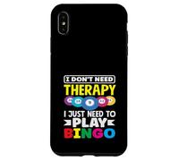 Bingo Non ho bisogno di terapia solo bisogno di giocare Custodia per iPhone XS Max