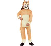 Bingo per bambini di Bluey con licenza ufficiale Fancy Dress Up Jumpsuit Mask...