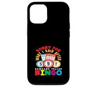Bingo Player Scusa per quello che ho detto dopo il bingo Custodia per iPhone 12/12 Pro