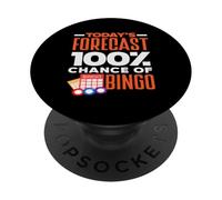 Bingo Previsioni di oggi 100% di probabilità Giocatore PopSockets PopGrip Adesivo