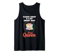Bingo Queen Sassy Bingo Player Classy Gioco Umorismo Notturno Canotta