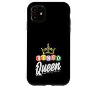 Bingo Regina Corona Colorato Giocatore di Bingo Custodia per iPhone 11