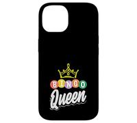 Bingo Regina Corona Colorato Giocatore di Bingo Custodia per iPhone 14