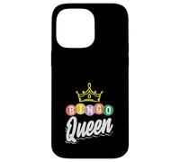 Bingo Regina Corona Colorato Giocatore di Bingo Custodia per iPhone 14 Pro Max