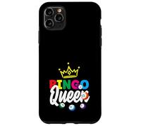 Bingo Regina Giocatore Divertente Corona Stile Colorato Custodia per iPhone 11 Pro Max