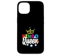 Bingo Regina Giocatore Divertente Corona Stile Colorato Custodia per iPhone 13